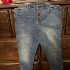 Old navy height waist skinny Sz 8